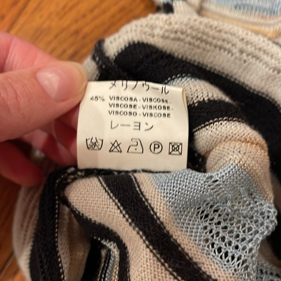 M Missoni Knit long sleeve sweater, size 4 - Picture 8 of 8